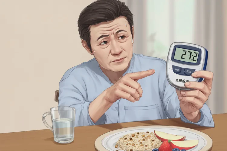 44歲早上血糖27.2是怎么回事(圖1)