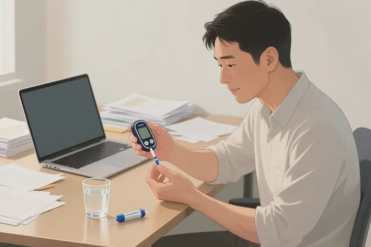 36岁晚上血糖7.2是怎么回事(图1)