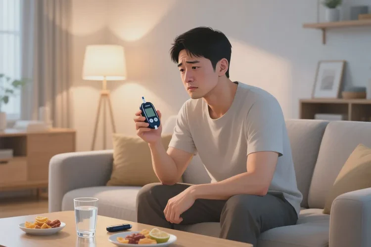 36岁晚上血糖12.3是怎么回事(图1)