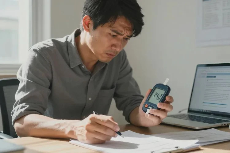 36岁中餐血糖17点2是怎么回事(图1)