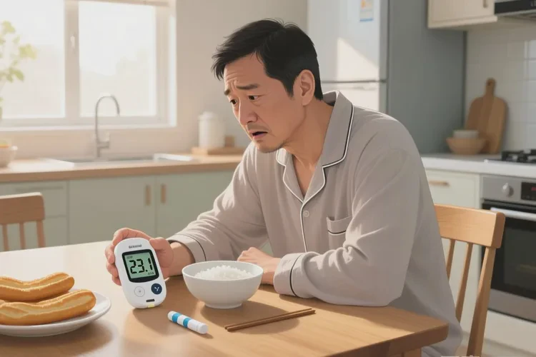 36歲早餐血糖23.1是怎么回事(圖1)