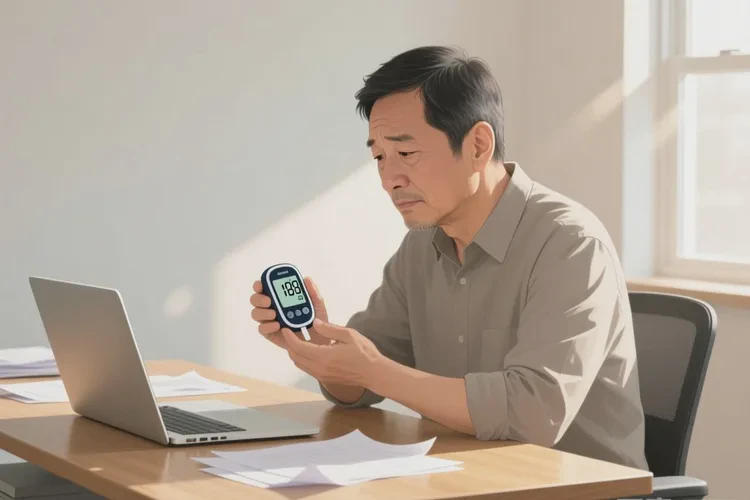 36歲中餐血糖11點(diǎn)8是怎么回事(圖1)