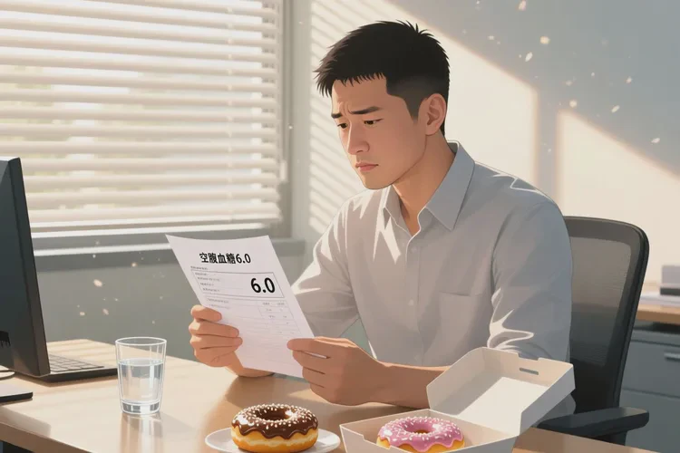 36歲中餐血糖6點0是怎么回事(圖1)