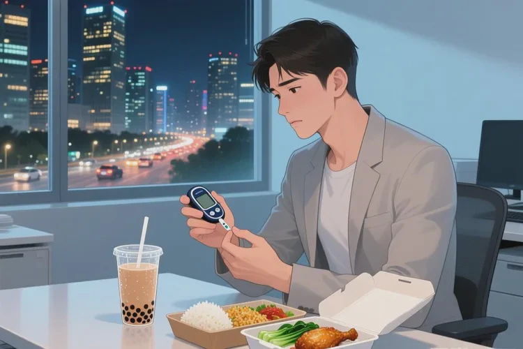 36岁晚上血糖9点9是怎么回事(图1)