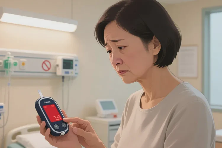 36歲早上空腹血糖25.4是怎么回事(圖1)