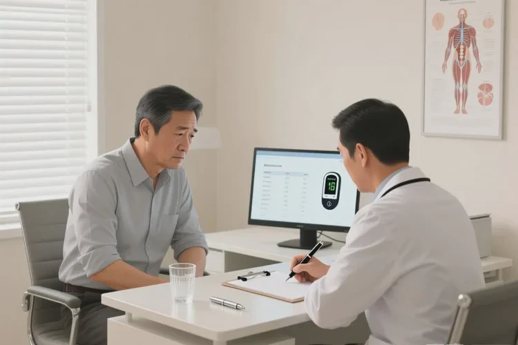 36岁中餐血糖19.1是怎么回事(图1)