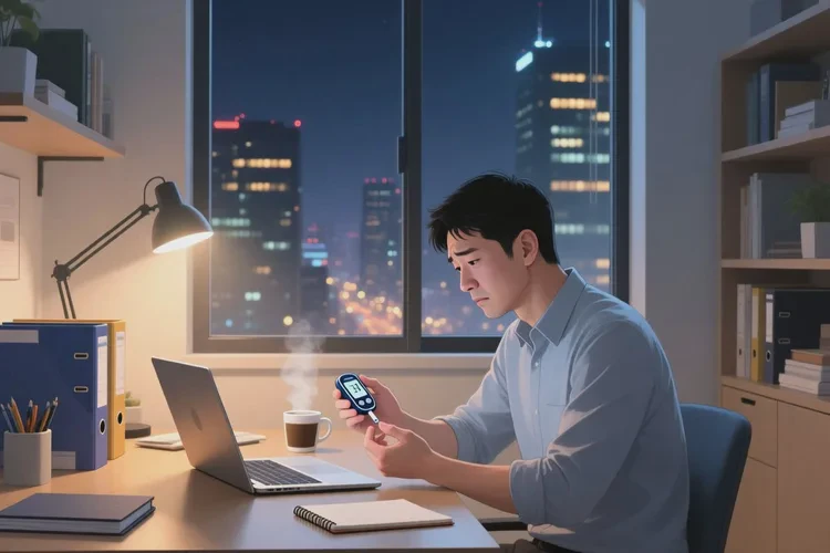 36歲晚上血糖7點5是怎么回事(圖1)