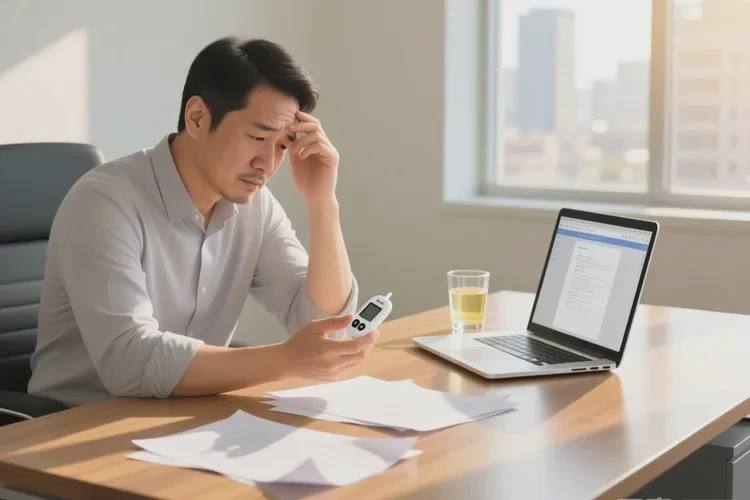 36岁中午血糖28.1是怎么回事(图1)