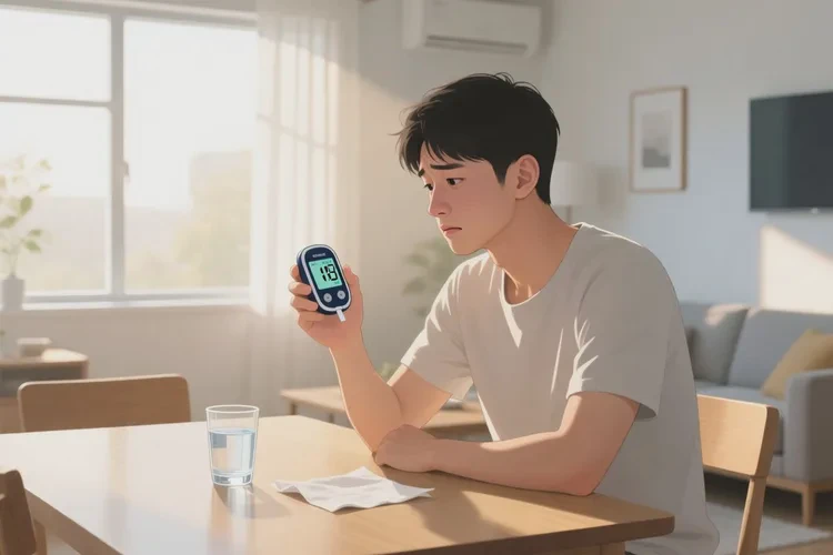 36岁早上空腹血糖14点8是怎么回事(图1)