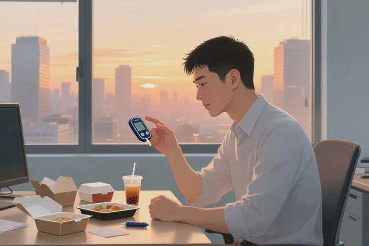 36歲中餐血糖12點(diǎn)9是怎么回事(圖1)