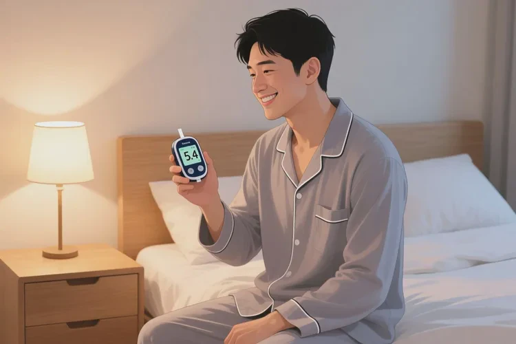 36岁睡前血糖5点4是怎么回事(图1)