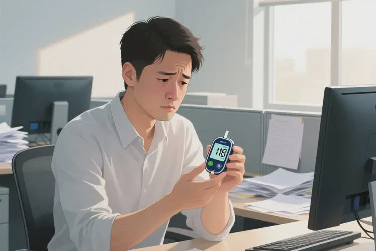 36岁中餐血糖12点3是怎么回事(图1)