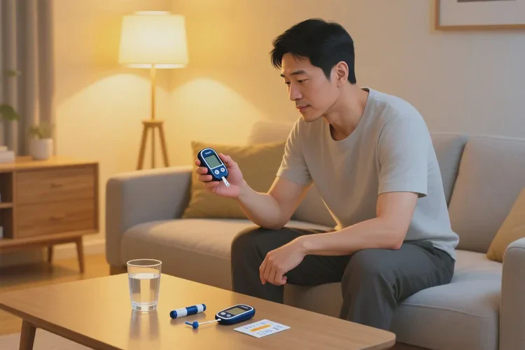 36歲晚上血糖12.8是怎么回事(圖1)