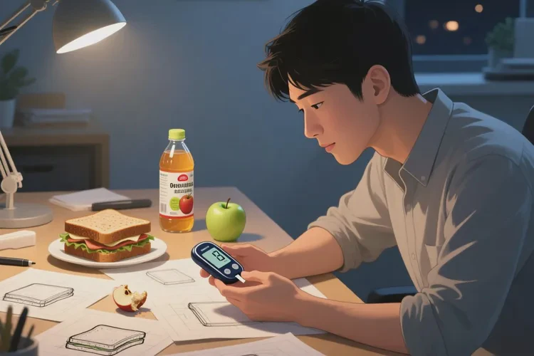 37岁晚餐血糖10.4是怎么回事(图2)