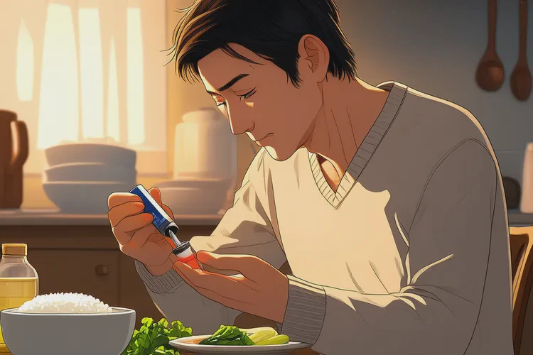 45岁晚餐血糖20.5是怎么回事(图1)