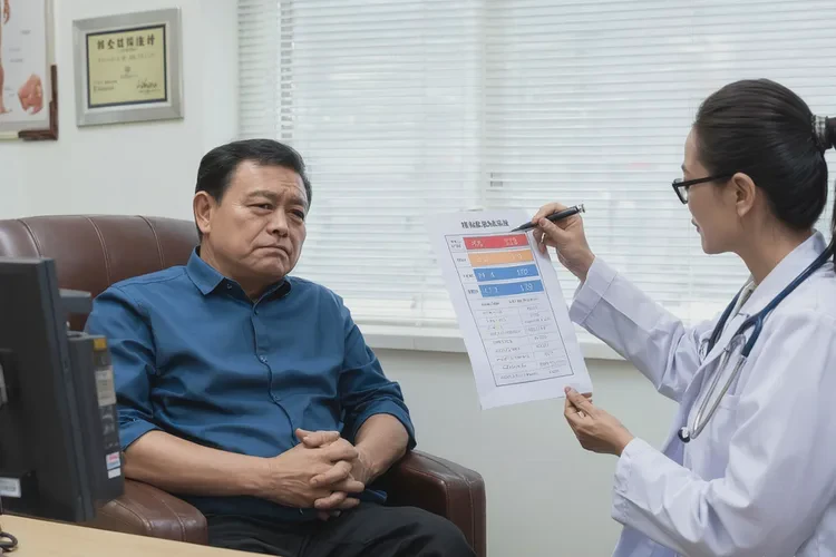 45岁空腹血糖17点3是怎么回事(图2)