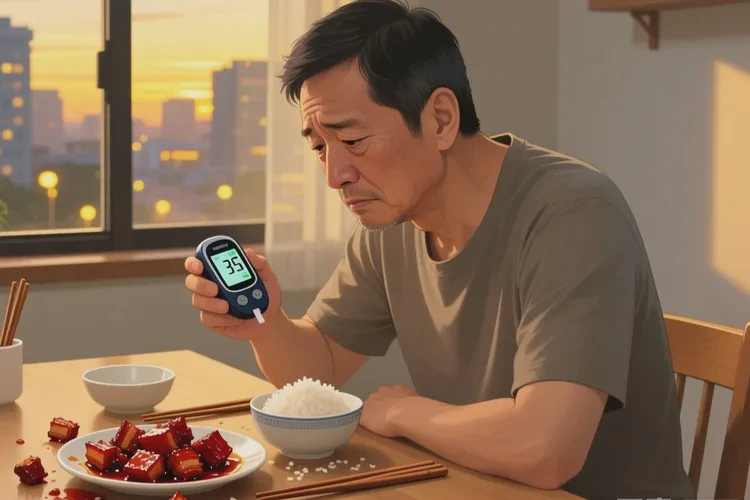 37岁晚餐血糖15.5是怎么回事(图1)