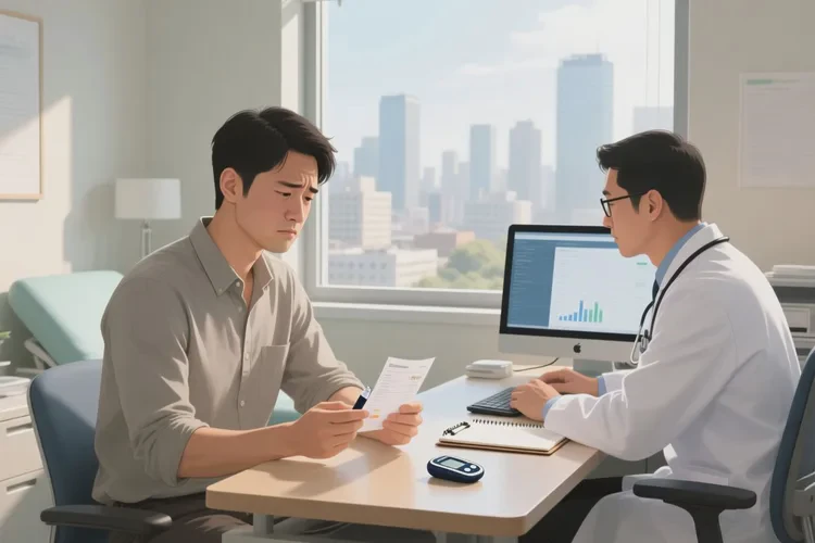 37岁餐后血糖22.1是怎么回事(图1)