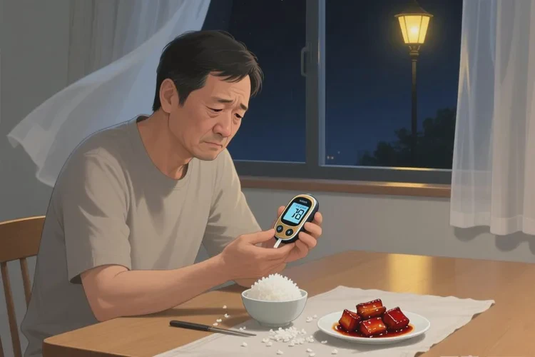 37岁晚餐血糖17.7是怎么回事(图1)