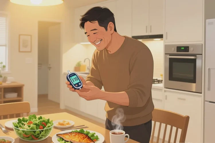 37岁晚餐血糖4.7是怎么回事(图1)