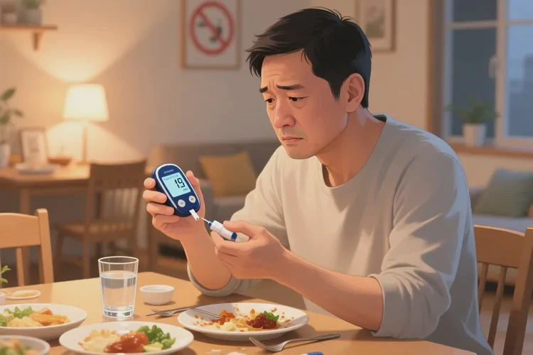 37歲晚餐血糖25.3是怎么回事(圖1)
