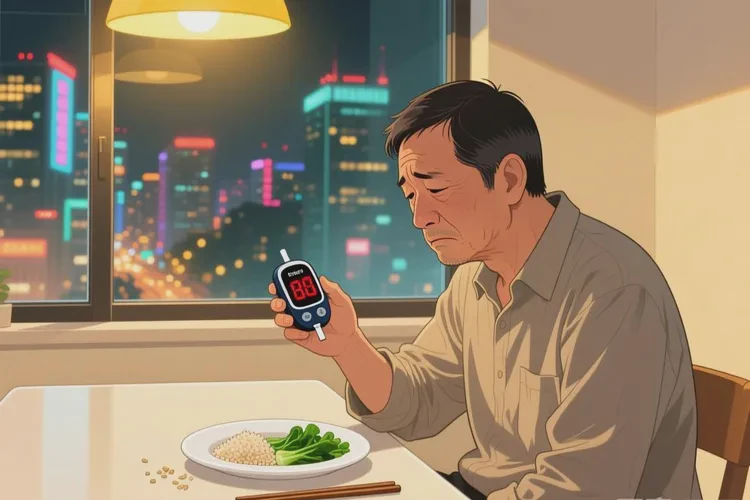 37岁晚餐血糖17.3是怎么回事(图1)