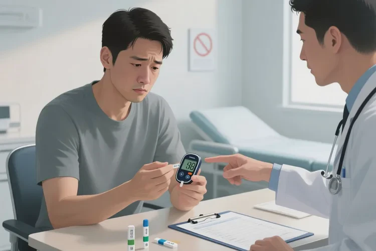 37歲空腹血糖22.5是怎么回事(圖1)