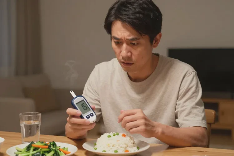 37岁晚餐血糖25.7是怎么回事(图1)