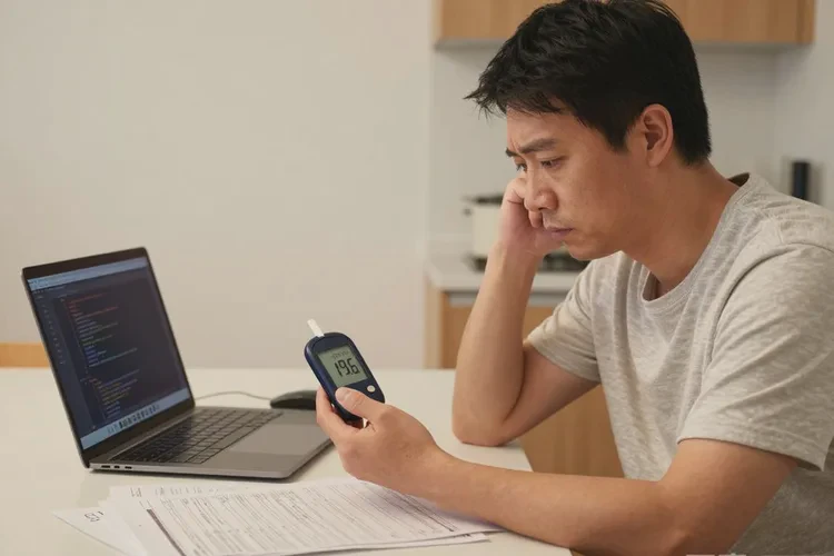 37岁空腹血糖19.6是怎么回事(图1)