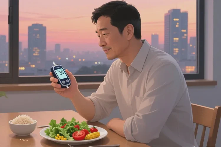 37岁晚餐血糖6.1是怎么回事(图1)