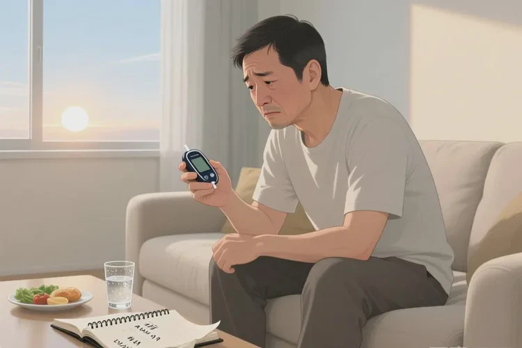 37岁空腹血糖21.8是怎么回事(图1)