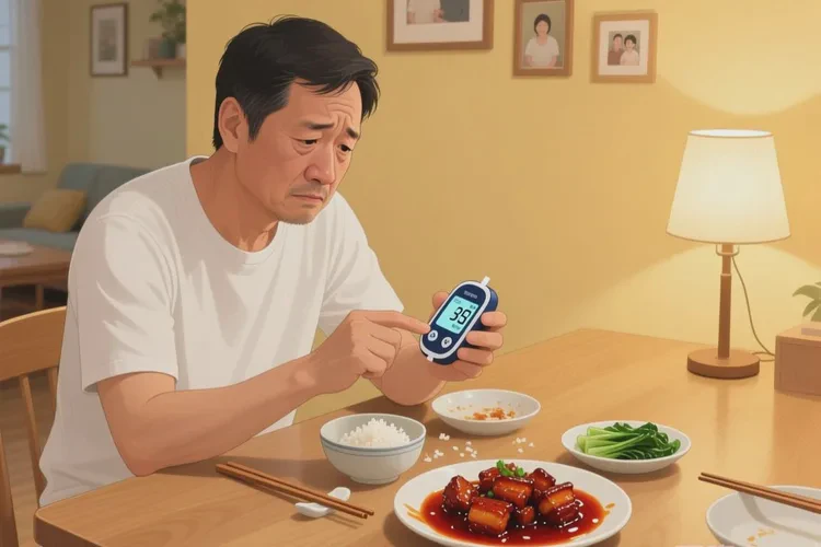 37岁晚餐血糖19.4是怎么回事(图1)