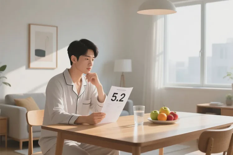 37岁空腹血糖5点2是怎么回事(图1)