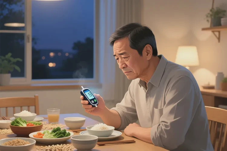 37岁晚餐血糖15.6是怎么回事(图1)