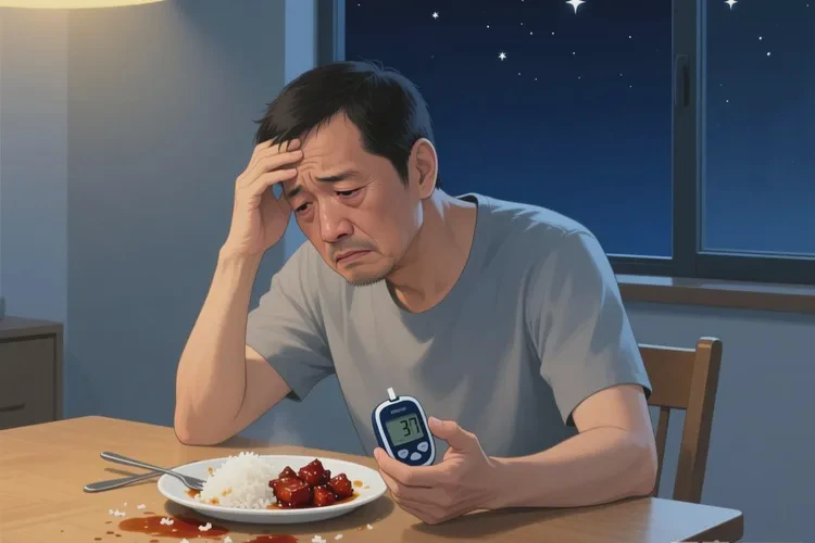 37歲晚餐血糖25.2是怎么回事(圖1)