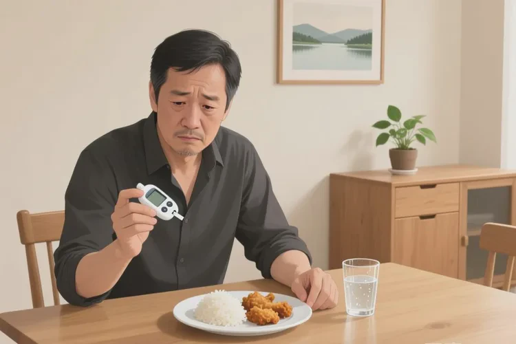 37岁晚餐血糖19.8是怎么回事(图1)