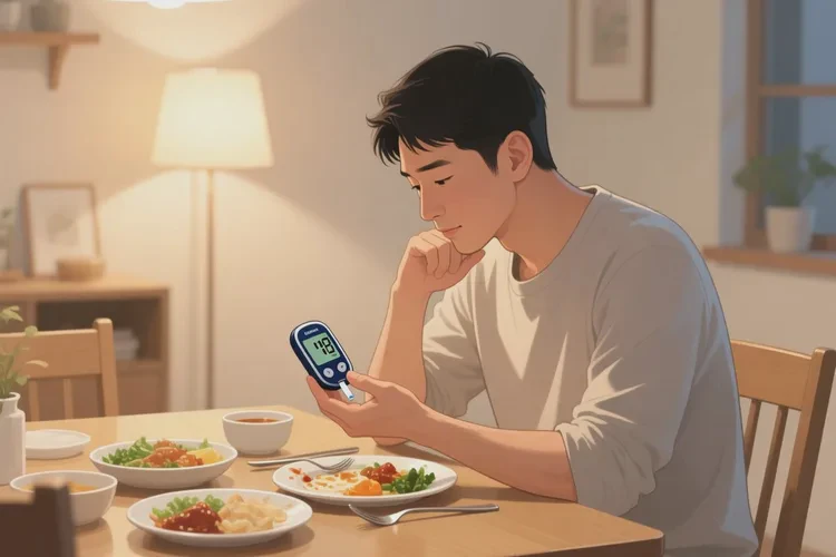 37岁晚餐血糖6.9是怎么回事(图1)