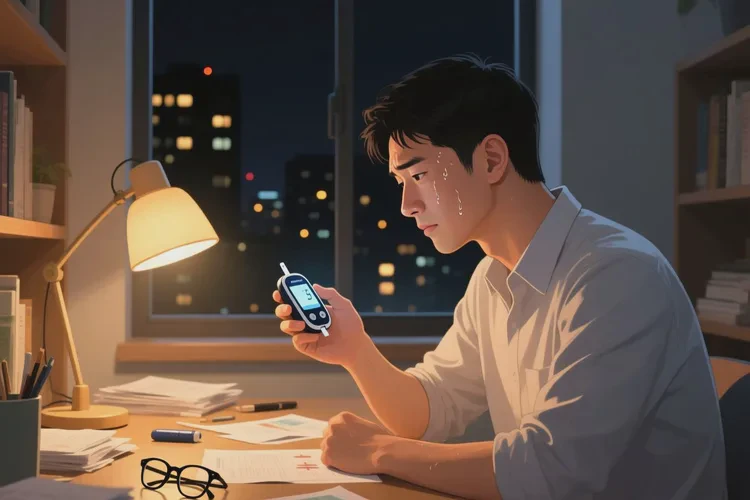 37岁晚餐血糖25.9是怎么回事(图1)