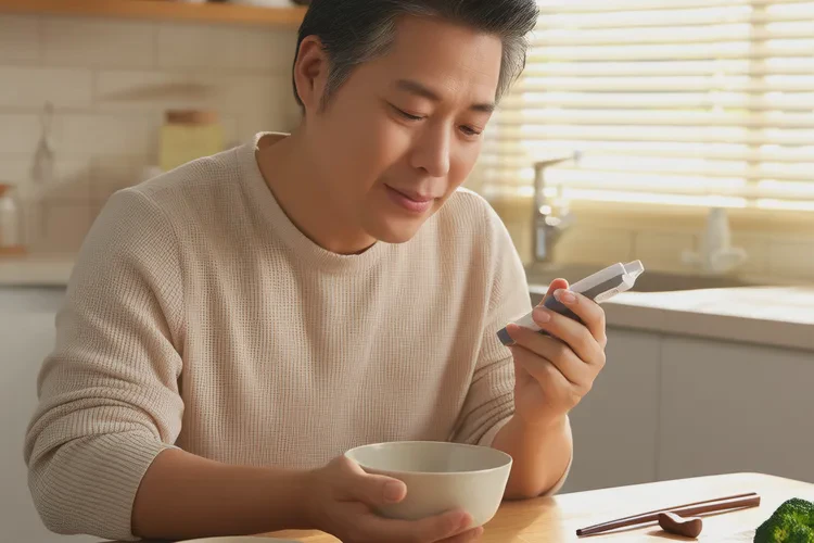 45岁餐后血糖4点8是怎么回事(图1)