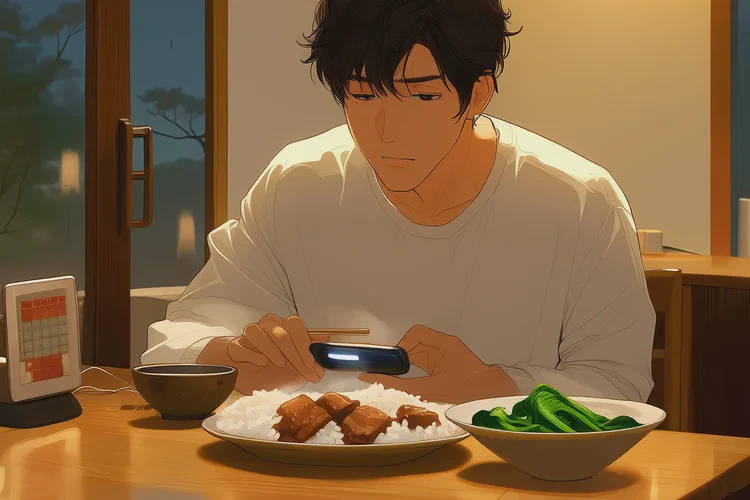 45岁晚餐血糖13点5是怎么回事(图1)