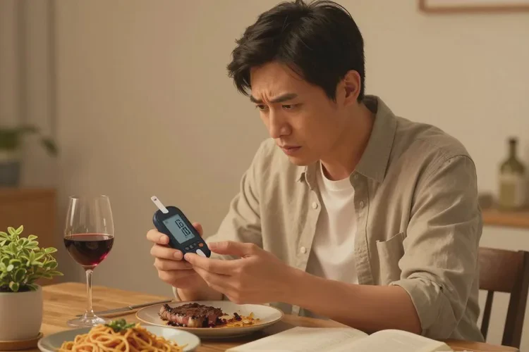 37岁晚餐血糖3.8是怎么回事(图1)