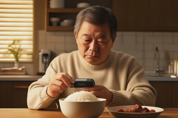 45岁晚餐血糖13.2是怎么回事(图1)
