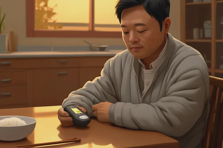 45歲晚餐血糖22.7是怎么回事(圖1)