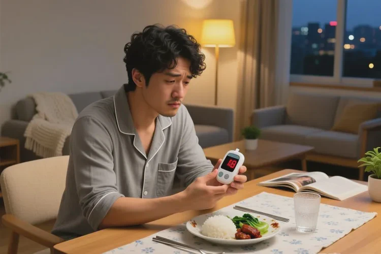 37岁晚餐血糖15.8是怎么回事(图1)