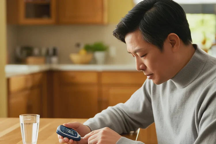 45岁晚餐血糖24.0是怎么回事(图1)