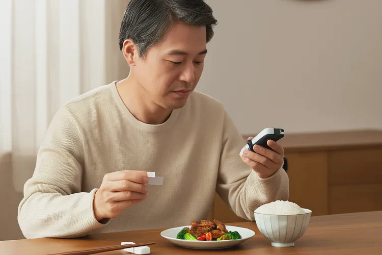 45岁晚餐血糖6.8是怎么回事(图1)