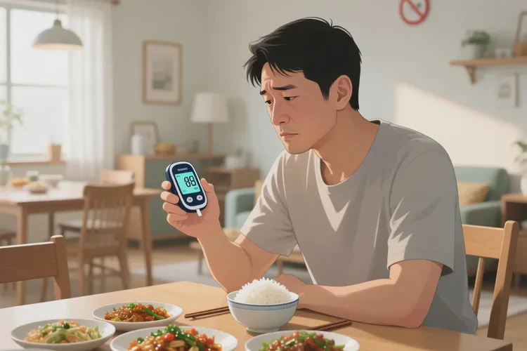 37岁晚餐血糖16.4是怎么回事(图1)