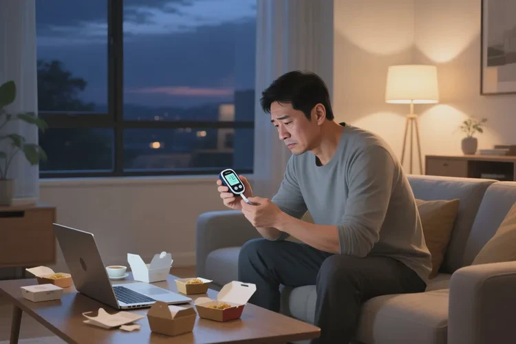 37岁空腹血糖19点5是怎么回事(图1)