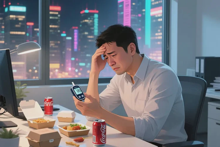 37岁餐后血糖24.9是怎么回事(图1)