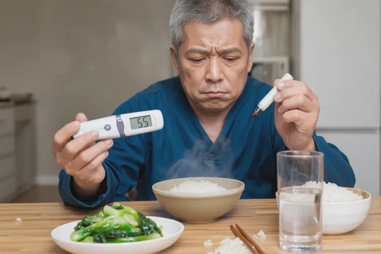 45歲晚餐血糖15.6是怎么回事(圖1)